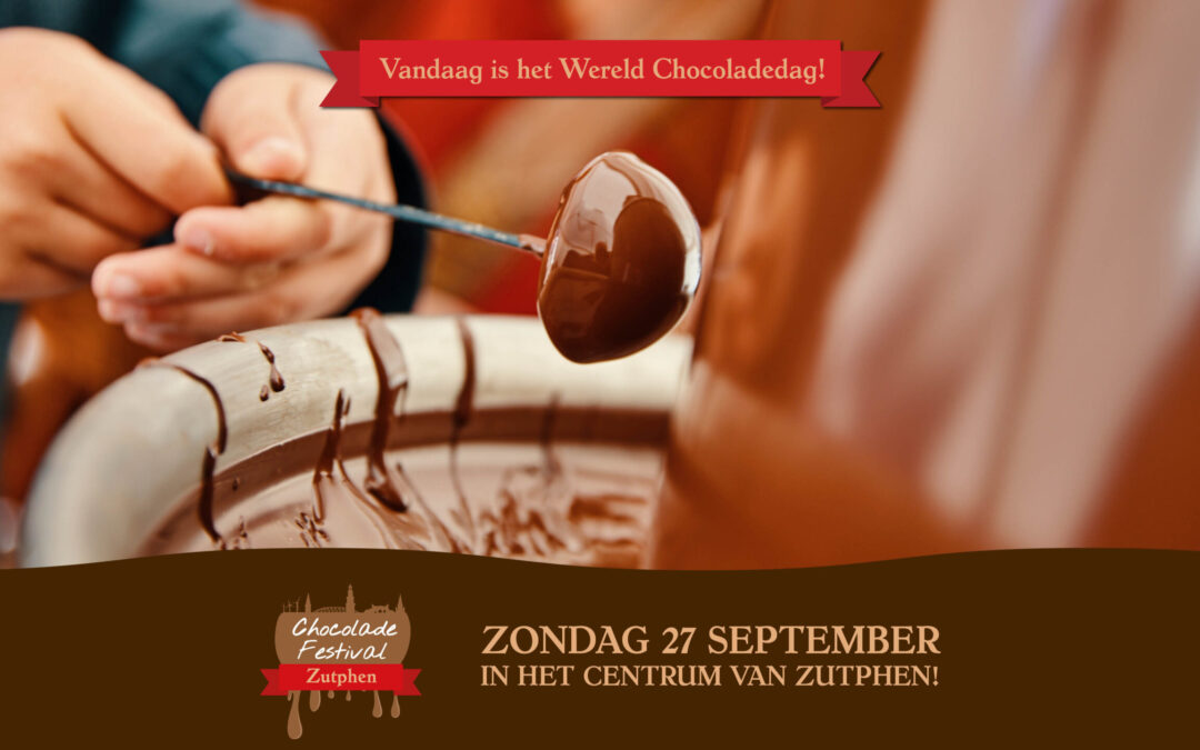 Vandaag is het Wereld Chocoladedag!